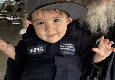 Baby Jason Benedick win Tanana Valley State Fair 2025 Future LIUNA Local 71 Laborer