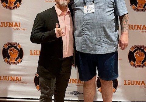 Bill M Phil Petrie NW Reg LIUNA Conf 2025